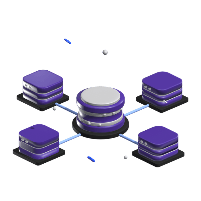 Blockchain icon representing 20+ tech stack technologies used by Inflancer Technology